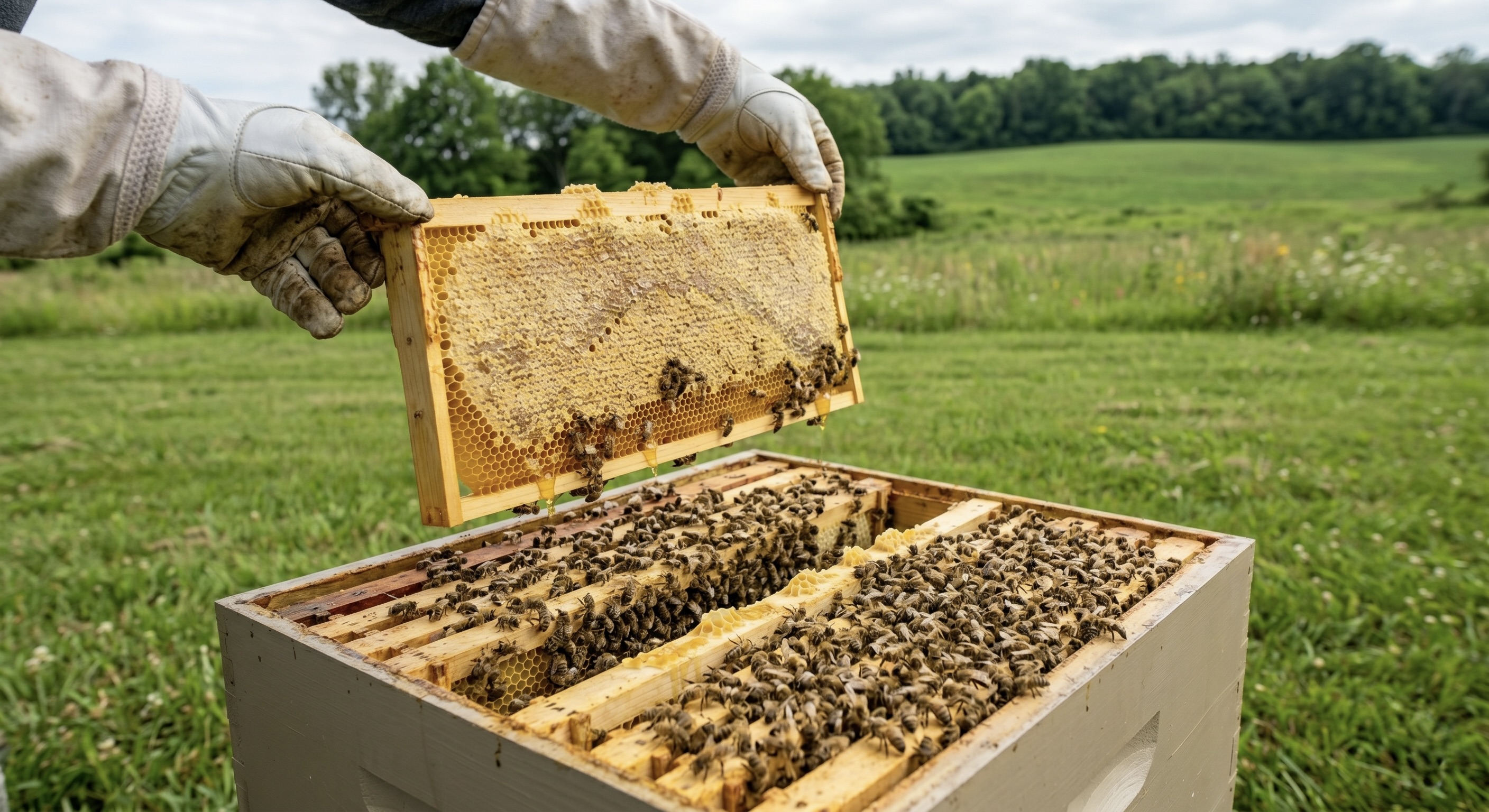 Pekin Pond Honey Farm in Ilion, NY — raw local honey served at Grand Colonial